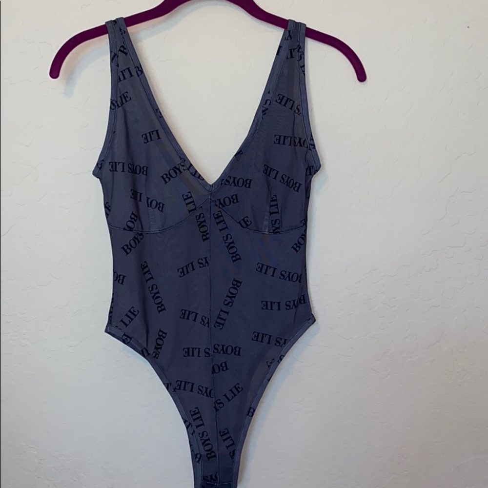 Boys Lie Mesh Body Suit